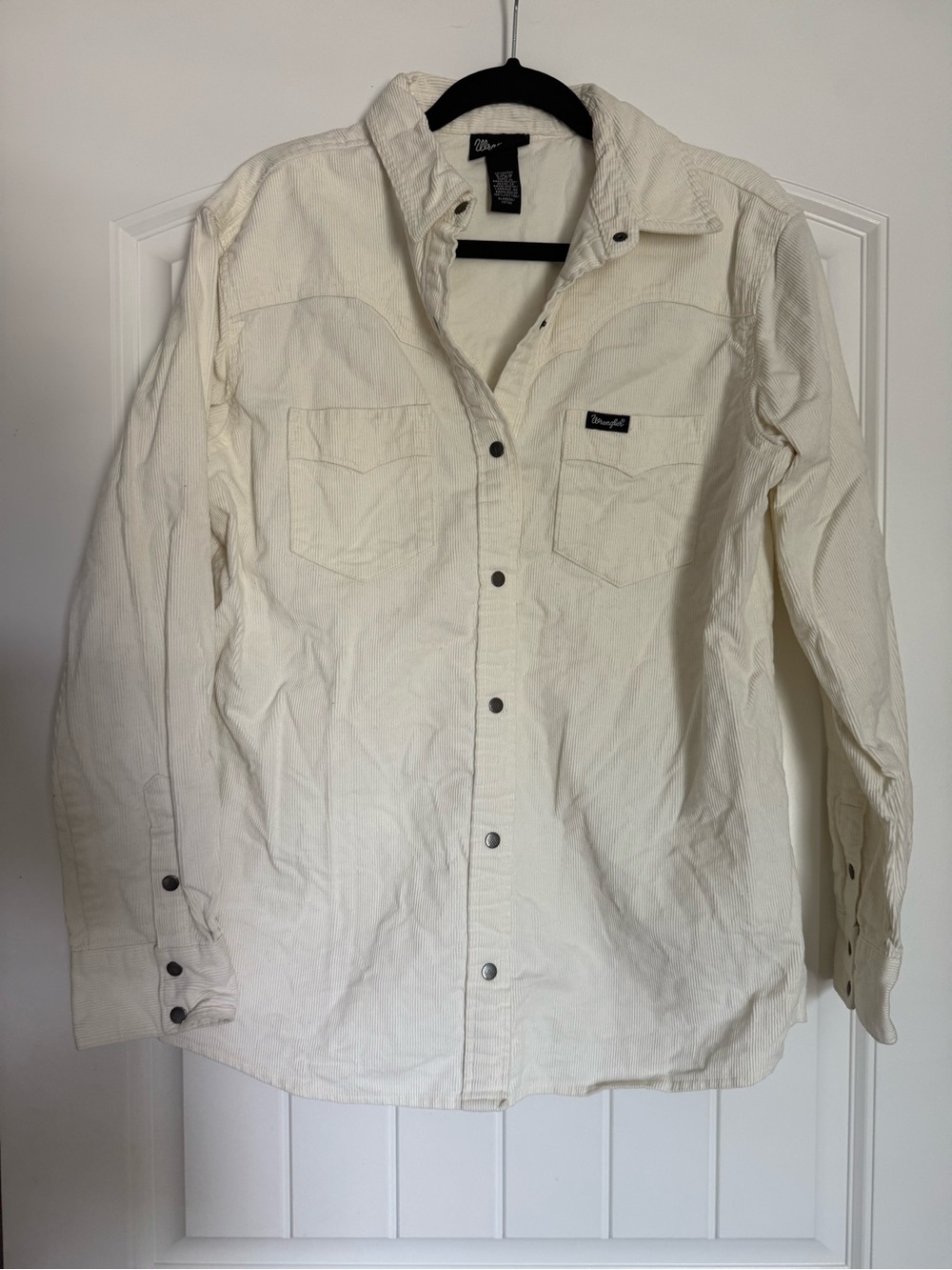 Wrangler Cream Snap Shirt
